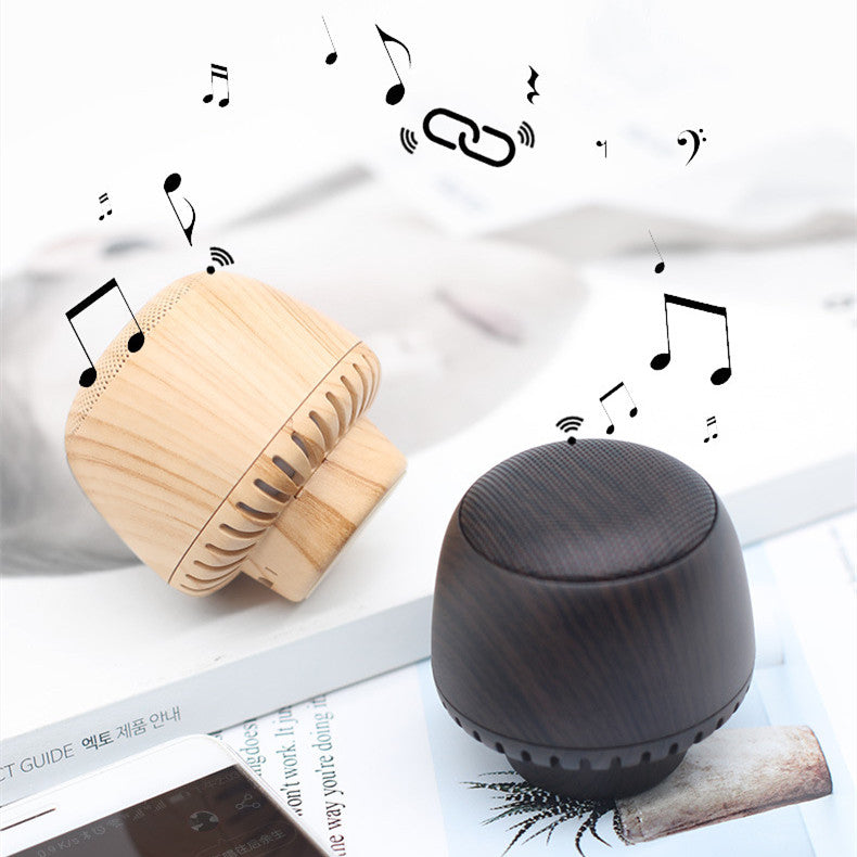 سماعة بلوتوث محمولة بتصميم الفطر مع إضاءة ليلية LED | Portable Mushroom Bluetooth Speaker TWS With Night Light