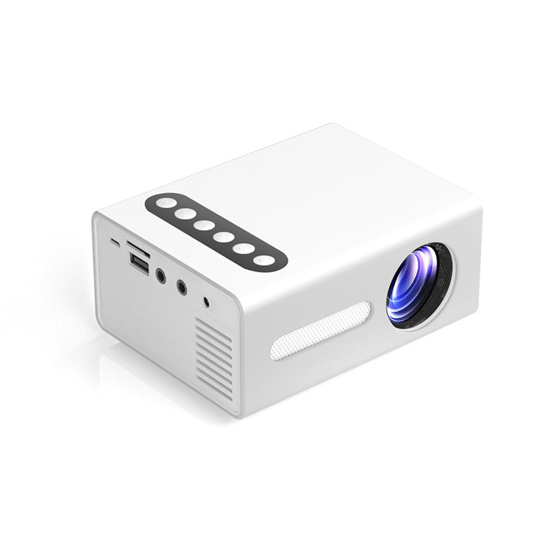 بروجكتور منياتور منزلي HD 1080P للسينما والعروض | Home Office T300 Projector HD 1080P Miniature Mini Projector