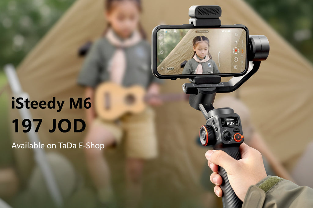 Vast Mobile Phone Stabilizer AI Face Tracking Gimbal | مثبت هاتف محمول بتتبع الوجه بالذكاء الاصطناعي
