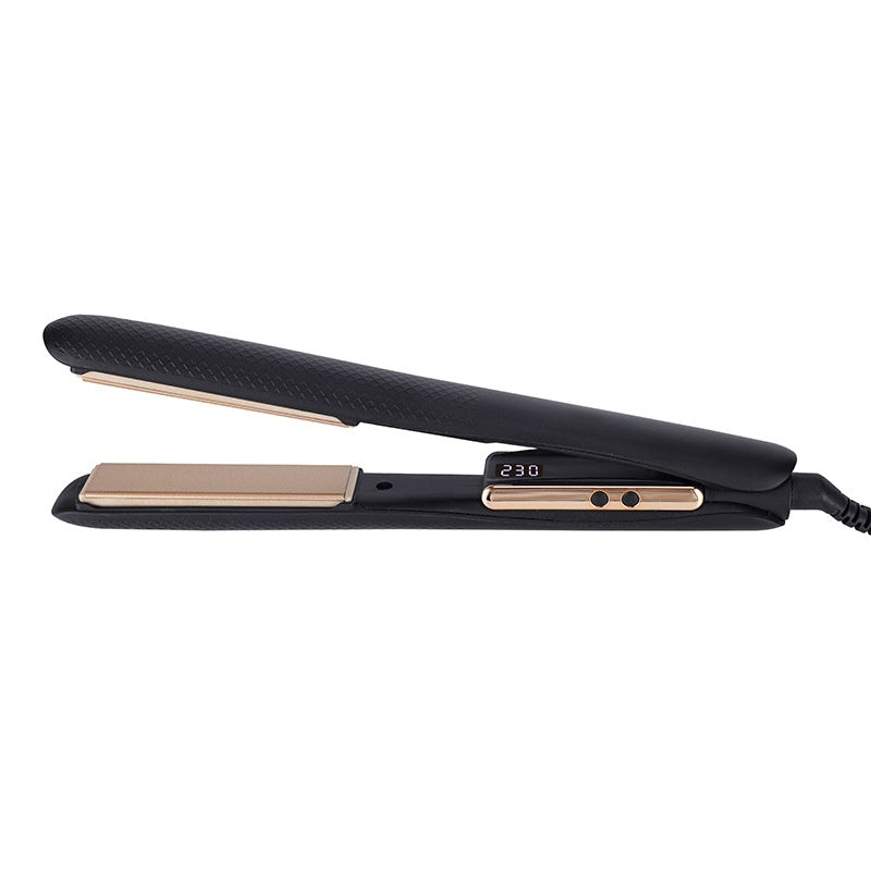 مكواة شعر 2 في 1 بشاشة رقمية وتحكم بدرجة الحرارة | Digital Display 6-speed Temperature Control Hair Straightener Ceramic Coating 2-in-1