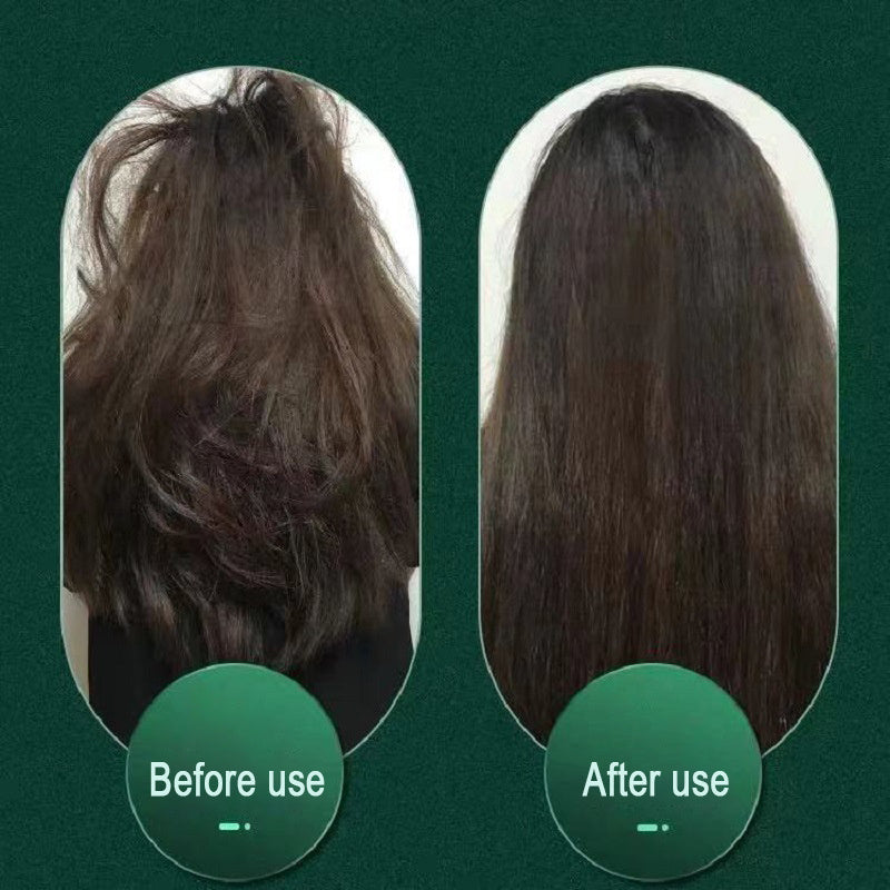 مكواة شعر 2 في 1 مع تجعيد | New 2 In 1 Hair Straightener Hot Comb Curling Tong Electric Hair Brush