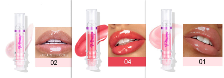 أحمر شفاه سائل لامع | New Tube Lip Rich Lip Color Liquid Lipstick Mirror