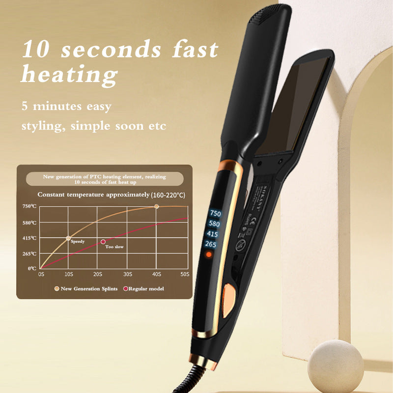 مكواة شعر بشاشة LCD رقمية | LCD Digital Display Hair Styling Hair Straightener